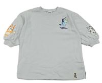 Svetlomodré teplákové šaty s Bluey a kamarády Next