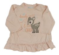 Světerůžová tunika s Bambim Ergee 