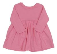 Ružové rebrované šaty Primark