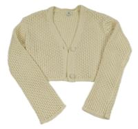 Smotanové děrované svetrové bolerko River Island