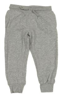 Sivé melírované tepláky Matalan