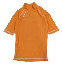 Oranžové UV triko s logem TRIBORD