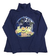 Tmavomodrý rolák so Želvou Ninja nickelodeon