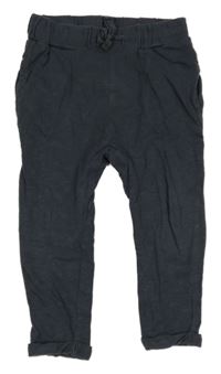 Antracitové ľahké tepláky Next