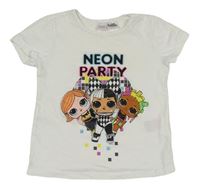 Biele tričko s L.O.L. Surprise LC Waikiki