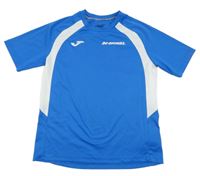 Modro-bílé sportovní tričko Joma