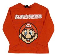 Červené triko s Mariem Primark