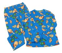 Modré pyžamo s obrázky George