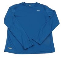 Petrolejové UV tričko s logom Olaian