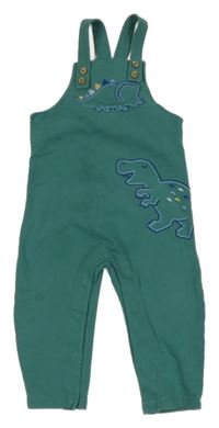 Zelené laclové tepláky s dinosaury M&S
