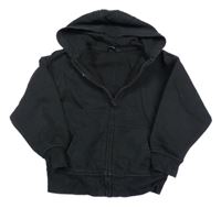 Čierna prepínaci mikina s kapucňou George