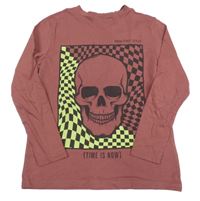 Staroružové tričko s lebkou Chapter young