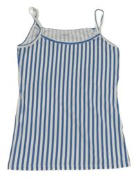 Modro-biely pruhovaný top Tezenis