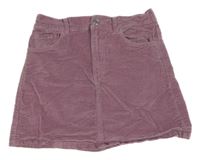 Lila menšestrová sukňa H&M
