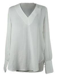 Dámská bílá šifonová halenka Jean Pascale 