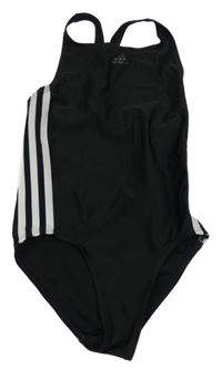 Černo-bílé sportovní plavky Adidas
