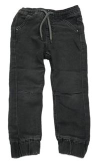 Tmavosivé teplákové cuff rifle Lupilu