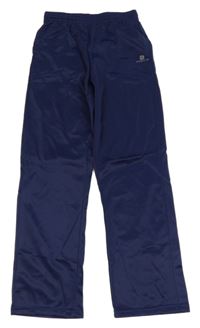 Tmavomodré športové funkčné tepláky Decathlon