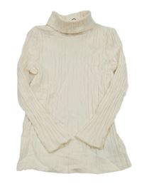 Smotanový rebrovaný rolák C&A