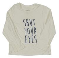 Bílé triko s nápisem Orchestra