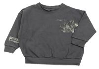 Sivá oversize mikina s Minnií George