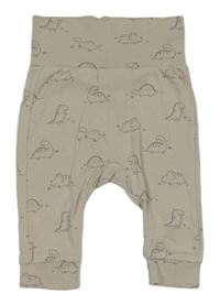 Béžové tepláky s dinosaurom H&M
