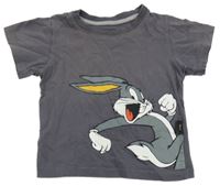 Šedé tričko Buggs Bunny