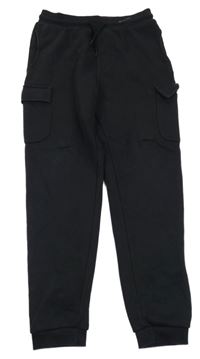 Černé cargo tepláky Matalan