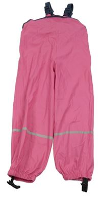 Růžové nepromokavé laclové kalhoty Playshoes