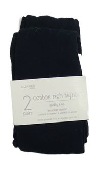 Nové - 2x - Tmavomodré punčocháče St. Bernard