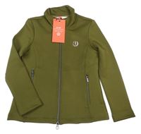 Nové - khaki propínací jezdecká mikina We Are Imperial Riding
