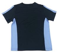 Tmavomodro-modré športové tričko M&S
