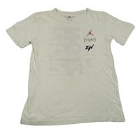 Smetanové tričko s logem Air Jordan