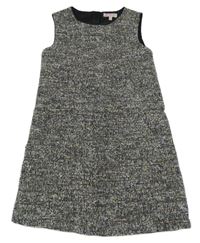 Černo-bílé melírované šaty C&A