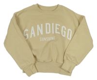 Béžová mikina s nápisom F&F