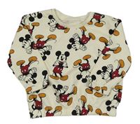 Béžová mikina s Mickeym Primark