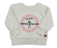 Smetanová mikina s Minnie Disney