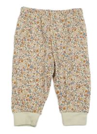 Krémové kvetované ľahké tepláky Primark