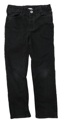 Černé slim fit rifle H&M