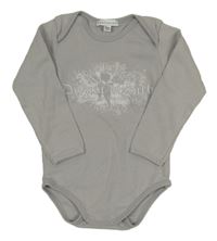 Sivé body s nápisom Vertbaudet