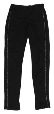 Čierne športové legíny