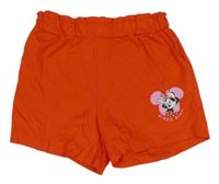 Červené kraťasy s Minnie Primark