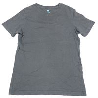 Antracitové tričko H&M