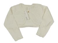Bílé svetrové bolerko H&M