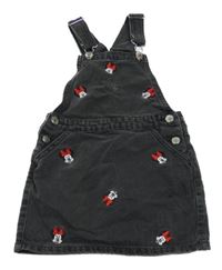 Sivé na traké rifľové šaty s Minnie Primark