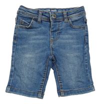 Modré rifľové skinny kraťasy Denim Co.