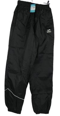 Nové - Pánské černé šusťákové kalhoty Sondico 