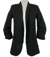 Dámský černý sakový cardigán 