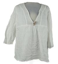 Dámská bílá vzorovaná halenka Rusty 