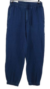 Nové - Pánské modré jogger rifle Uniqlo